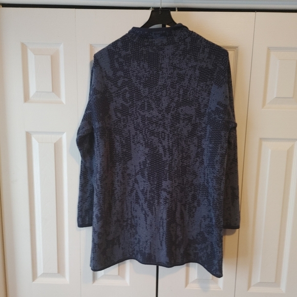 NWT J.Jill Pure Jill Jacket Coat Jacquard Cardigan size Medium - Picture 4 of 10